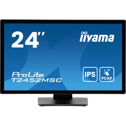 Monitor 23.8" Iiyama ProLite T2452MSC-B1AG IPS 1920x1080/60Hz/5ms/HDMI/DP/USB  - 1