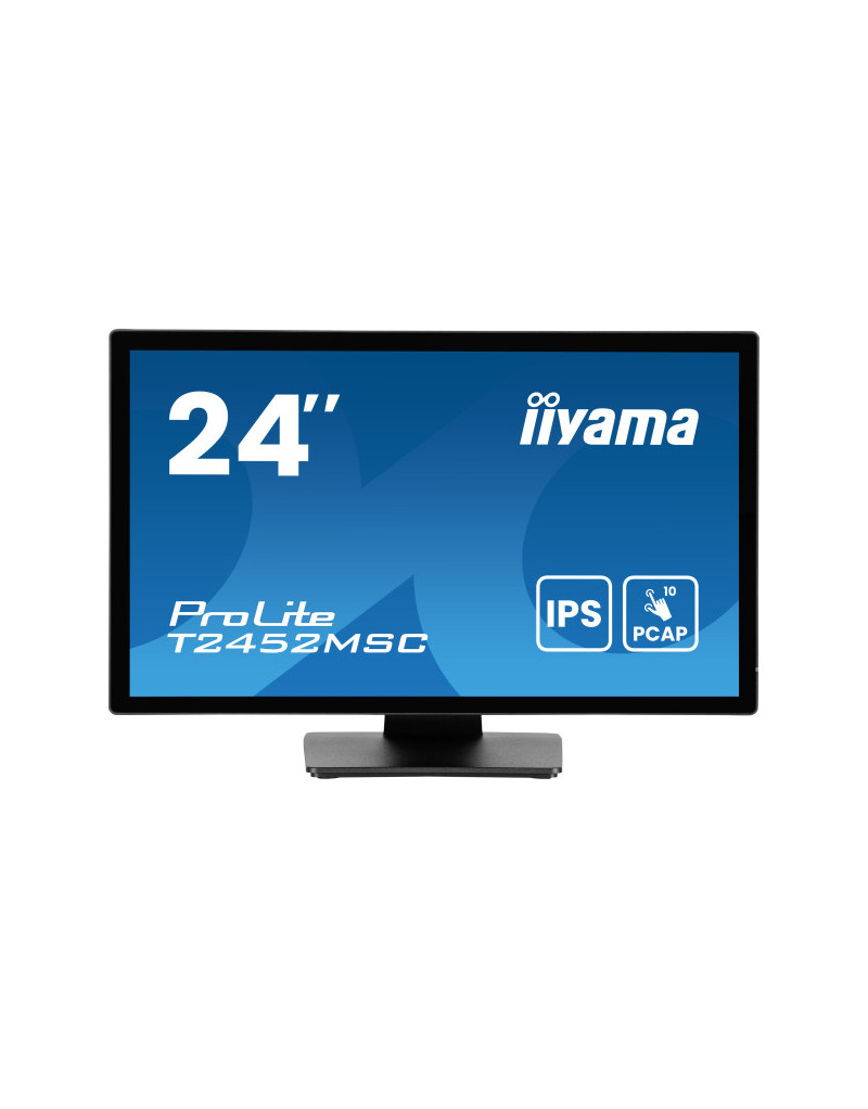 Monitor 23.8" Iiyama ProLite T2452MSC-B1AG IPS 1920x1080/60Hz/5ms/HDMI/DP/USB - 1 Monitor 23.8" Iiyama ProLite T2452MSC-B1AG IPS 1920x1080/60Hz/5ms/HDMI/DP/USB - 1