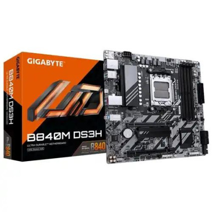 Matična ploča AM5 Gigabyte B840M  DS3H  DDR5 HDMI/DP/M-2  - 1