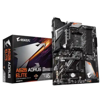 Matična ploča AM4 Gigabyte A520 AORUS ELITE DVI/HDMI/M-2  - 1