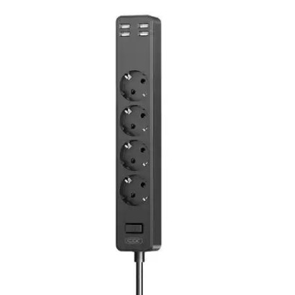 Produžni kabl XO WL10 4 utičnice + 4 USB 1-8m  - 1