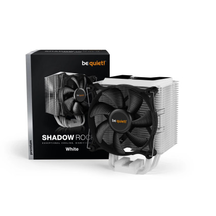 CPU Cooler Be quiet Shadow Rock 3 BK005 -AM4/AM5,1200,1700- TDP 190W White  - 1