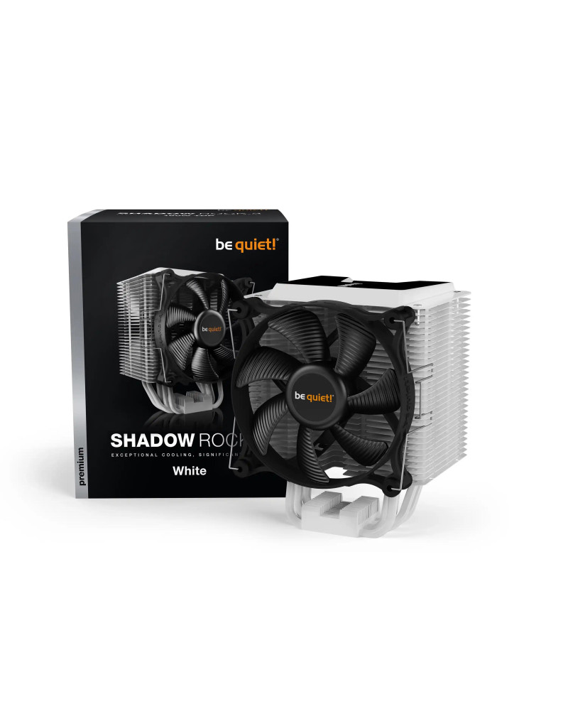 CPU Cooler Be quiet Shadow Rock 3 BK005 -AM4/AM5,1200,1700- TDP 190W White  - 1