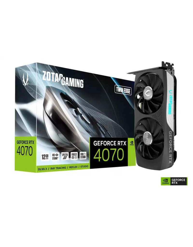  Grafička karta Zotac GAMING GeForce RTX 4070 Twin Edge 12GB DDR6 192 bit---  - 1