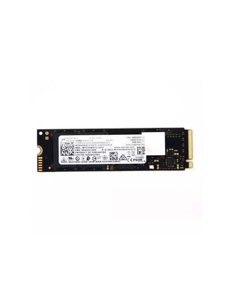 SSD M-2 NVME 512GB Micron MTFDHBA512QFD  - 1