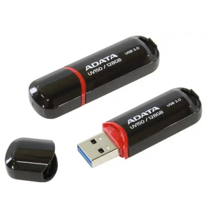 USB Flash 128 GB AData 3-1 AUV150-128G-RBK  - 1