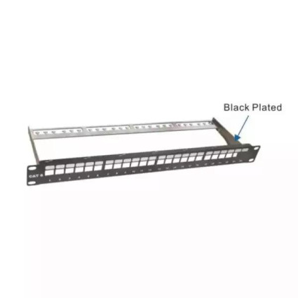 Patch panel 19/1U sa 24 slotova ,bez modula Mirsan MR-19P24P1U-01  - 1