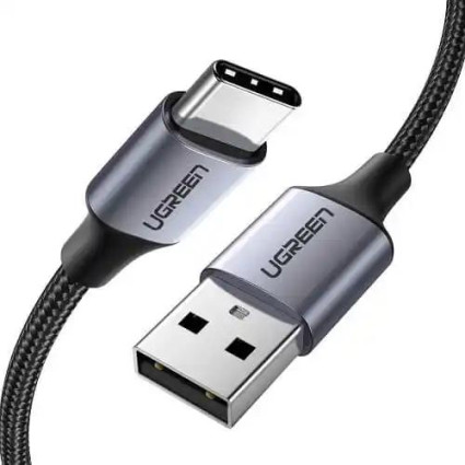 USB tip C M na USB 2-0 M kabl Alu-3m Grey  - 1