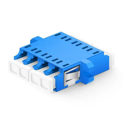  LC/LC singlemode fiber quad adapter -4 x LC SM-, dimenzija za duplex fiber---  - 1