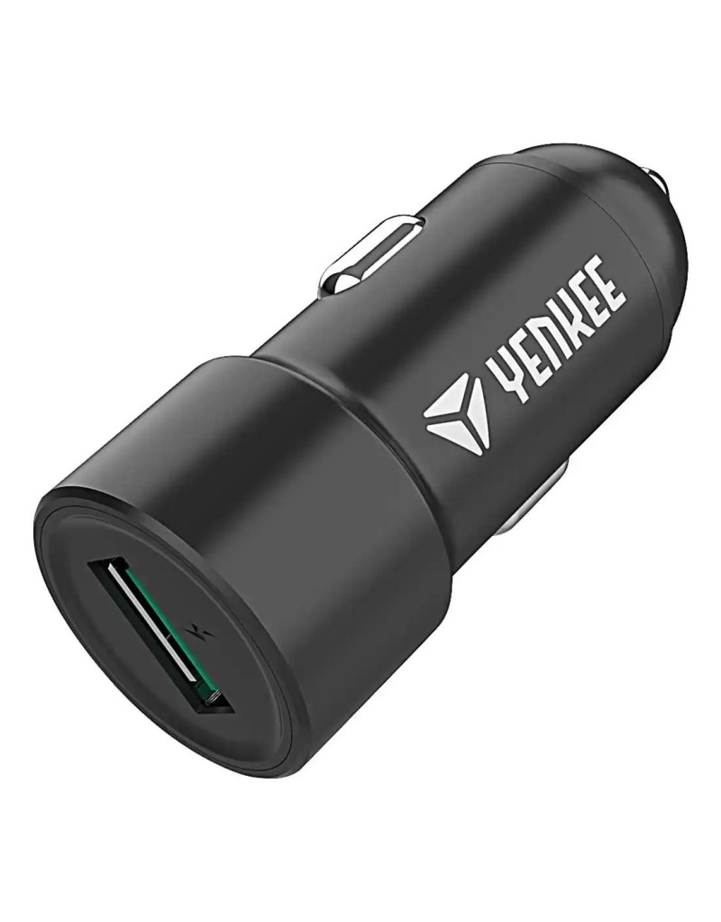 Auto Punjač YENKEE YAC 2030 USB C3-0  - 1