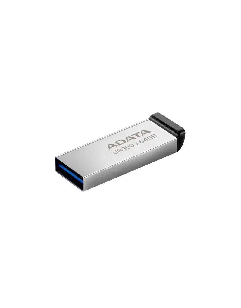 USB Flash 64 GB AData3-2 Gen 1 UR350-64G-RSR/BK  - 1