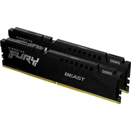 Memorija DDR5 32GB -2x16- 6400MHz Kingston Fury Beast KF564C32BBK2-32  - 1