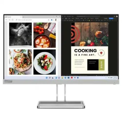 Monitor 23-8 Lenovo L24i-40 67A8KAC3EU 1920x1080/Full HD/IPS/4ms/100Hz/HDMI/VGA  - 1