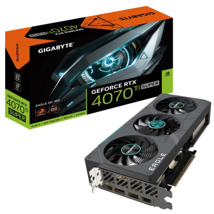  Grafička karta Gigabyte GeForce RTX 4070 Ti Super GV-N407TSEAGLE OC-16GD 16GB---  - 1