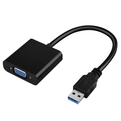 Adapter konverter USB-VGA 3-0 UZV-995 Kettz  - 1