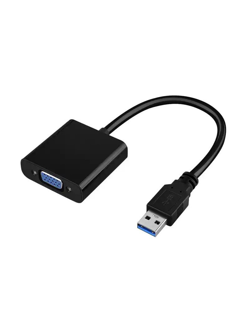 Adapter konverter USB-VGA 3-0 UZV-995 Kettz  - 1