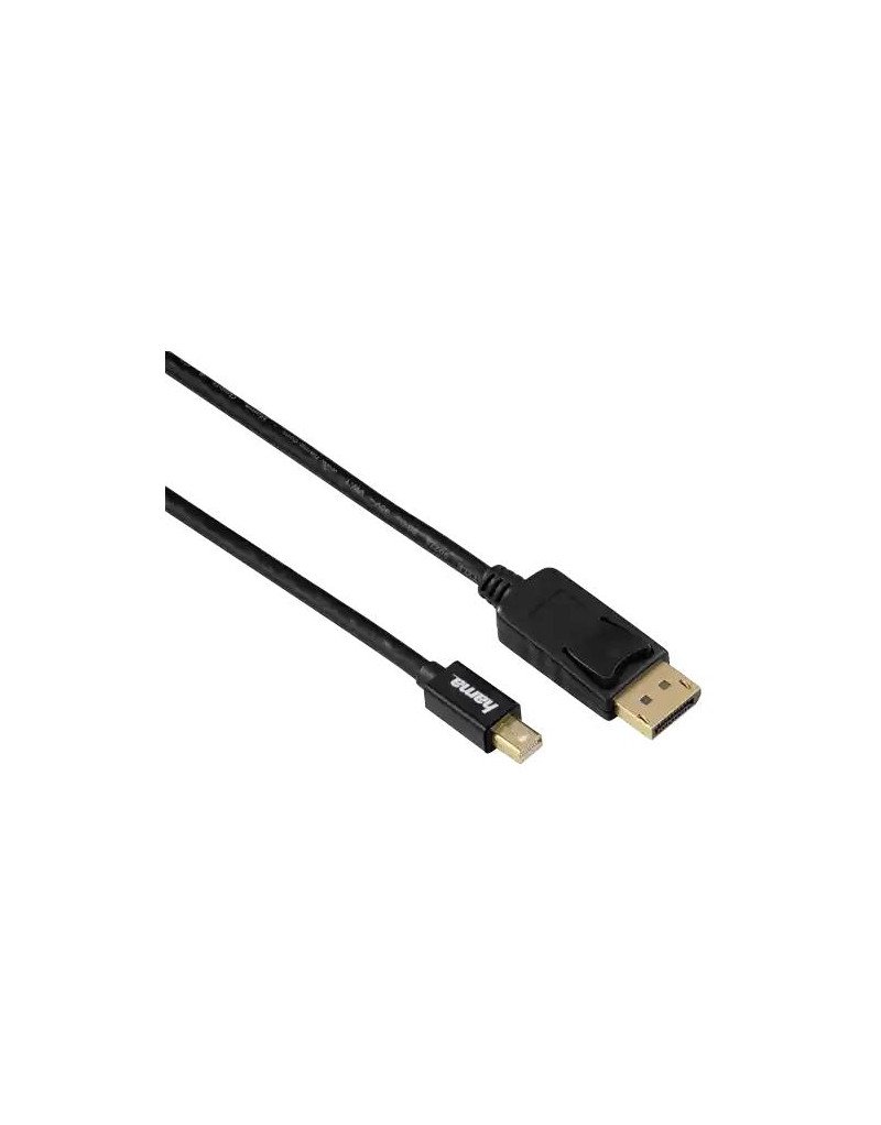 Kabl mini DP na DP v1-2, Hama 1-8m 4K 60Hz gold plated, double shielded 54563  - 1