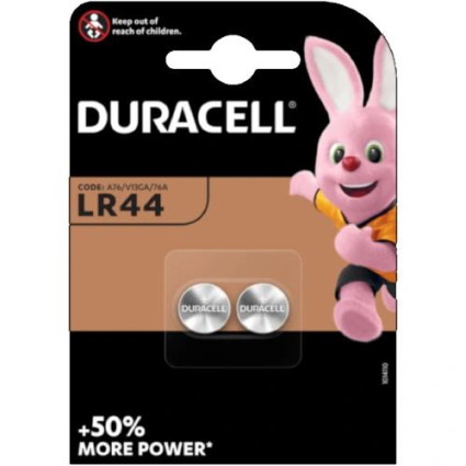 Baterija Duracell alkalna LR44 HSDC -pak 2 kom-  - 1