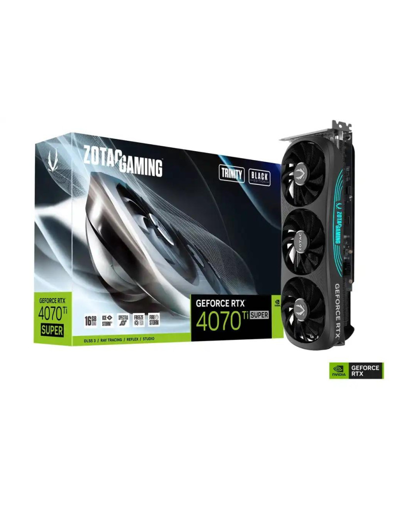  Grafička karta Zotac GAMING GeForce RTX 4070 TiSuper Trinity BlackEdition 16GB---  - 1