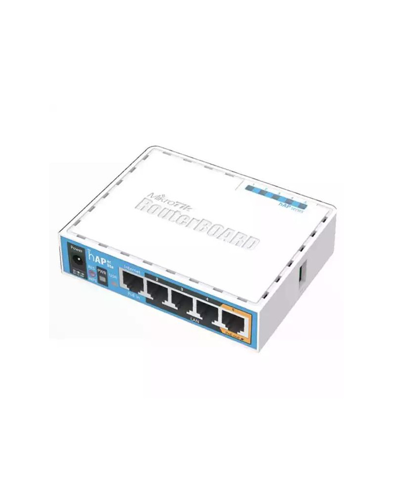  MikroTik hAP ac lite WiFi - 3G / LTE AC750Mb/s High Power 200mW dual band 2-4 ----  - 1