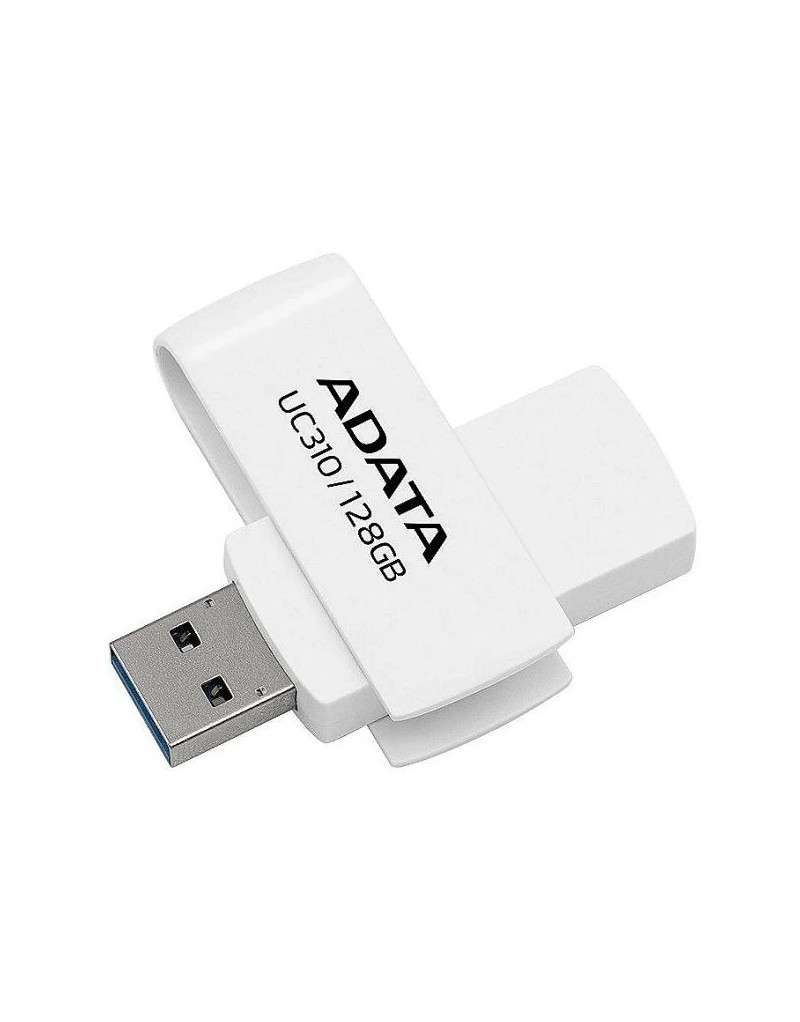 USB Flash 128 GB AData 3-2 UC310-128G-RWH Beli  - 1