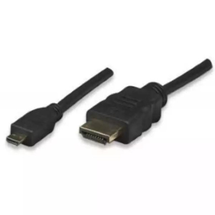 Kabl HDMI - HDMI micro 1-4 m/m crni 1-5m  - 1