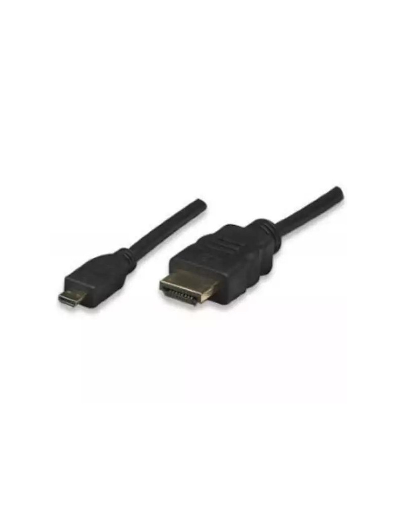 Kabl HDMI - HDMI micro 1-4 m/m crni 1-5m  - 1