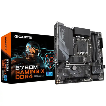 Matična ploča 1700 Gigabyte B760M GAMING X DDR4 DP/HDMI/M-2  - 1