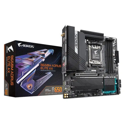 Matična ploča AM5 Gigabyte B650M AORUS ELITE AX DP/M-2/DDR5  - 1