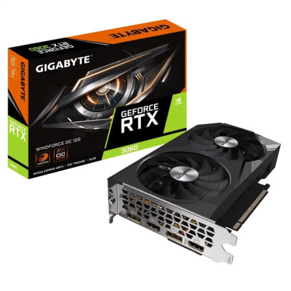  Grafička karta PCI-E Gigabyte GeForce RTX 3060 WindForce OC 12G---  - 1