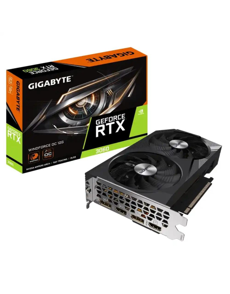  Grafička karta PCI-E Gigabyte GeForce RTX 3060 WindForce OC 12G---  - 1