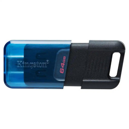 USB Flash 3-2 64GB Kingston Type C DT80M/64GB  - 1