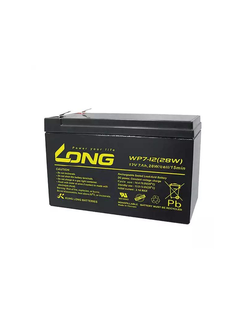 Baterija za UPS Long LONG WP7-12 28W 12V 7Ah - 1 Baterija za UPS Long LONG WP7-12 28W 12V 7Ah - 1