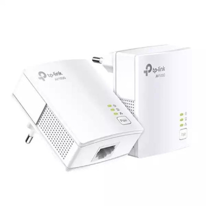  Powerline Ethernet Adapter TP-Link TL-PA7017P KIT 1000Mbps/1GB LAN integrisana---  - 1