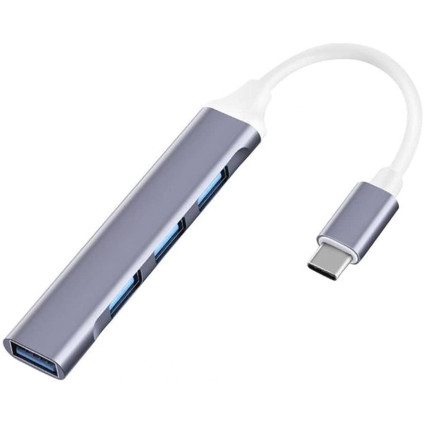 USB 3.1 tip C - HUB 4port USB 3.0 crni E-GREEN - 1