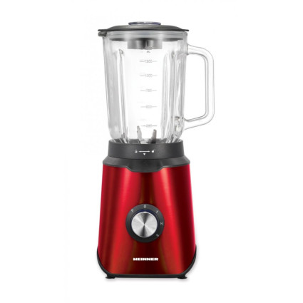 Blender HEINNER HBL-1000RED 1,5l/1000W/slaklena čaša/crveni  - 1