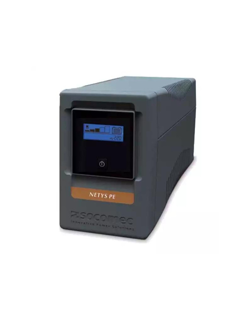  UPS Socomec NeTYS PE 1500VA/900W 230V 50/60Hz AVR, Step wave, LCD displej, RJ45,---  - 1