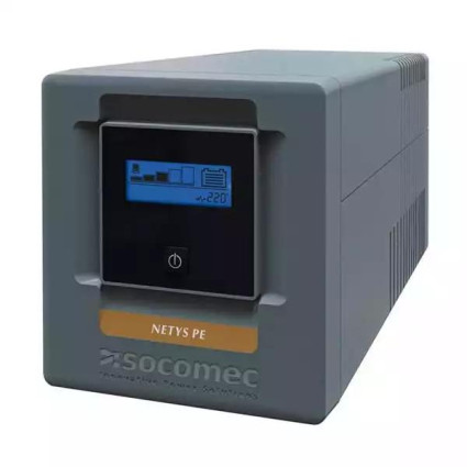  UPS Socomec NeTYS PE 1000VA/600W 230V 50/60Hz AVR, Step wave, LCD displej,---  - 1