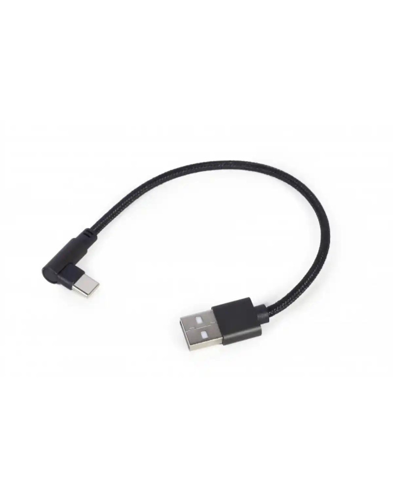 Kabl USB A-Tip C pod uglom Gembird CC-USB2-AMCML-0-2M 0-2m  - 1