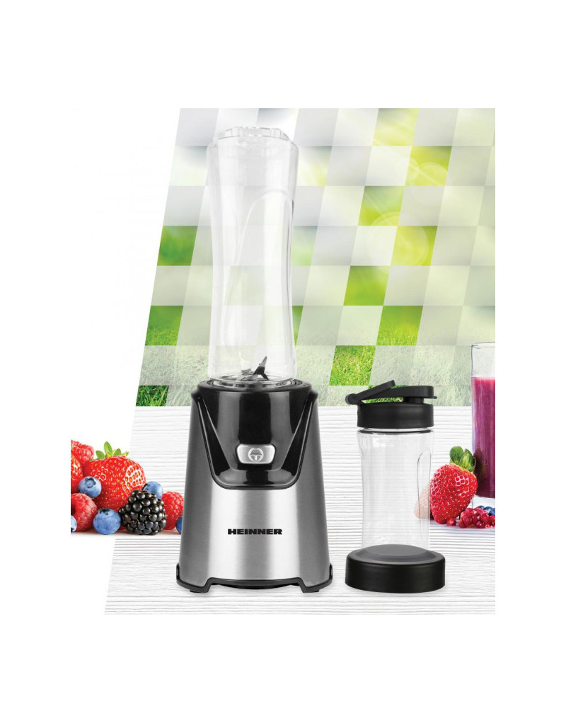 Blender HEINNER HSB-T400SS 400ml/600ml/400W/19000RPM/plastična čaša - 1 Blender HEINNER HSB-T400SS 400ml/600ml/400W/19000RPM/plastična čaša - 1