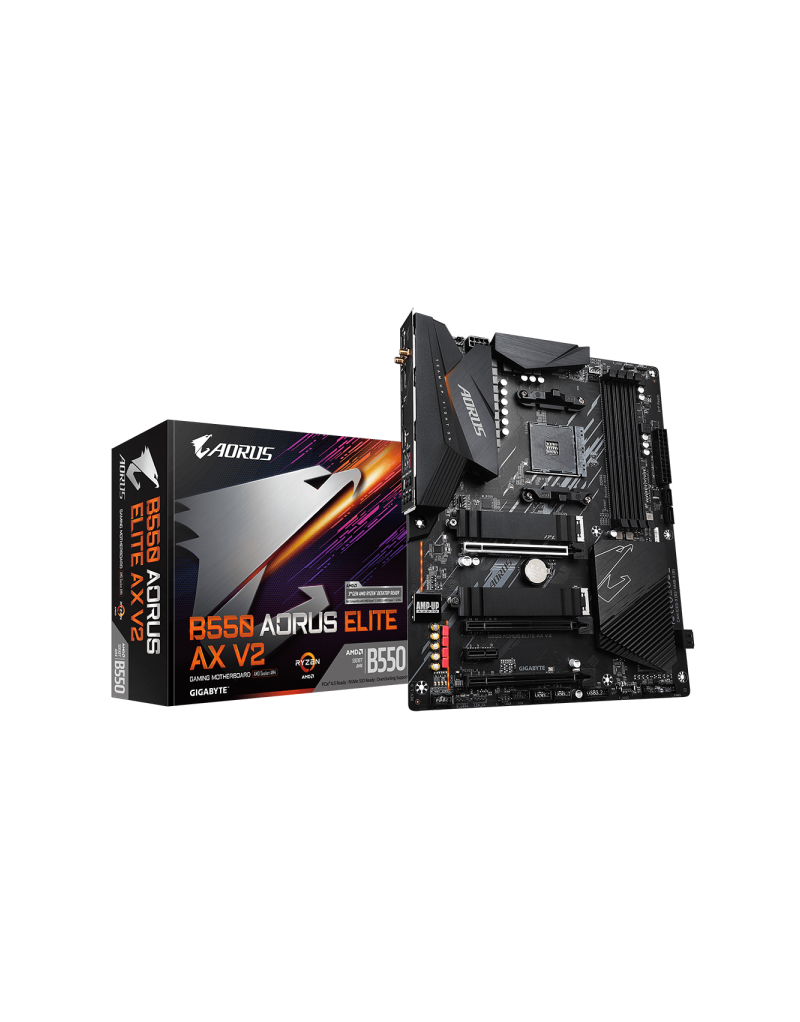 MB AM4 GIGABYTE B550 AORUS ELITE AX rev. 2.0  - 1