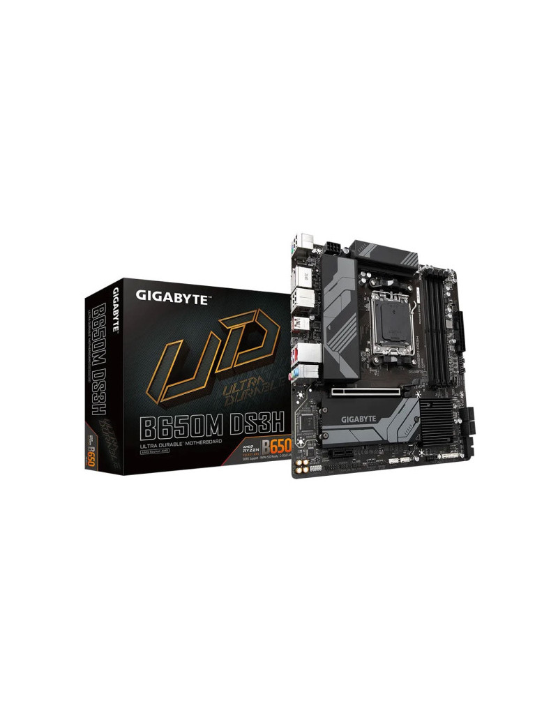 MB Gigabyte AMD AM5 B650M DS3H  - 1