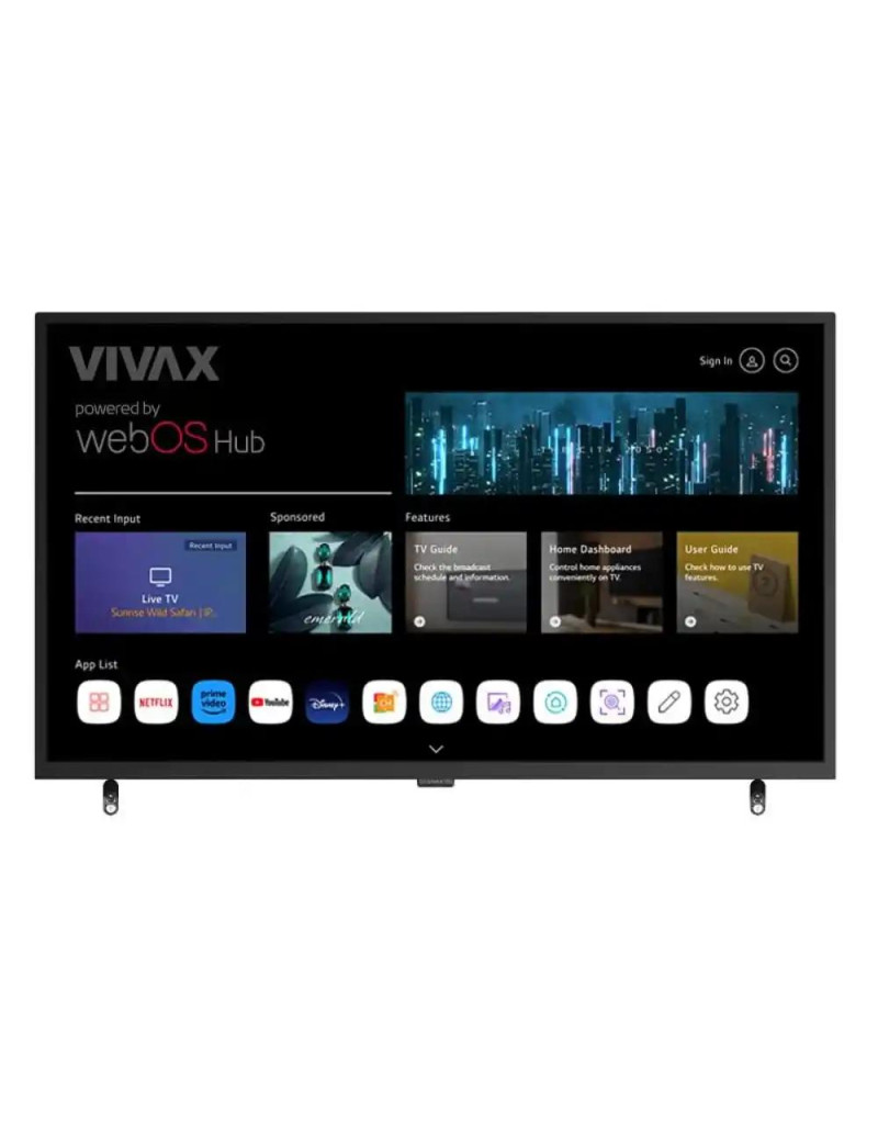 SMART LED TV 43 Vivax 43S61WO 1920x1080/Full HD/DVB-T/T2/S2 - 1 SMART LED TV 43 Vivax 43S61WO 1920x1080/Full HD/DVB-T/T2/S2 - 1