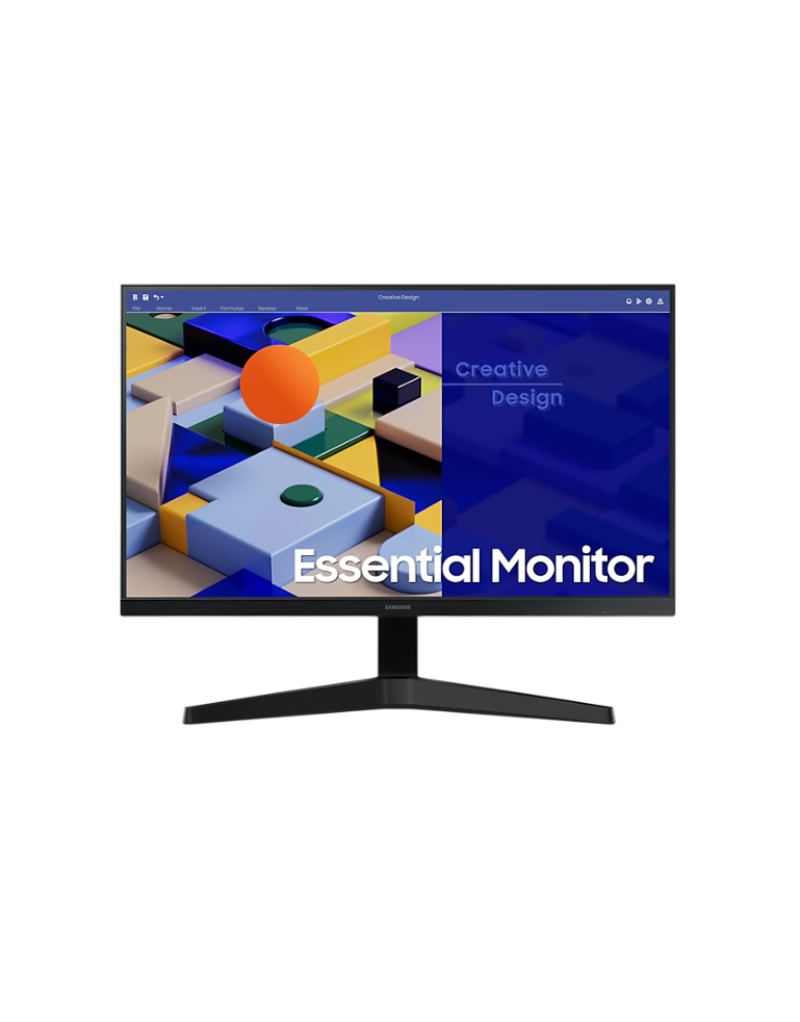 Monitor Samsung 27" LS27C314EAUXEN IPS/1920x1080/5ms/75Hz/HDMI/VGA  - 1