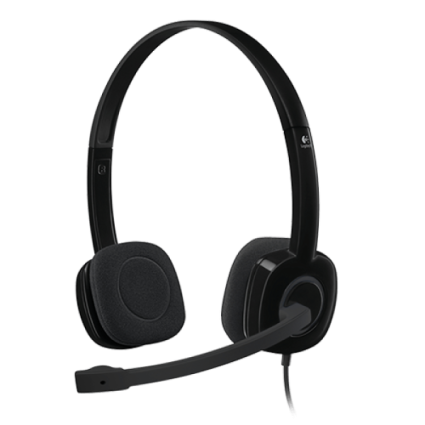 Slušalice sa mikrofonom Logitech H151 Stereo Headset On Ear 981-000589  - 1