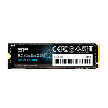 SSD M.2 NVMe Silicon Power 1TB A60 Gen.3, SP001TBP34A60M28  - 1