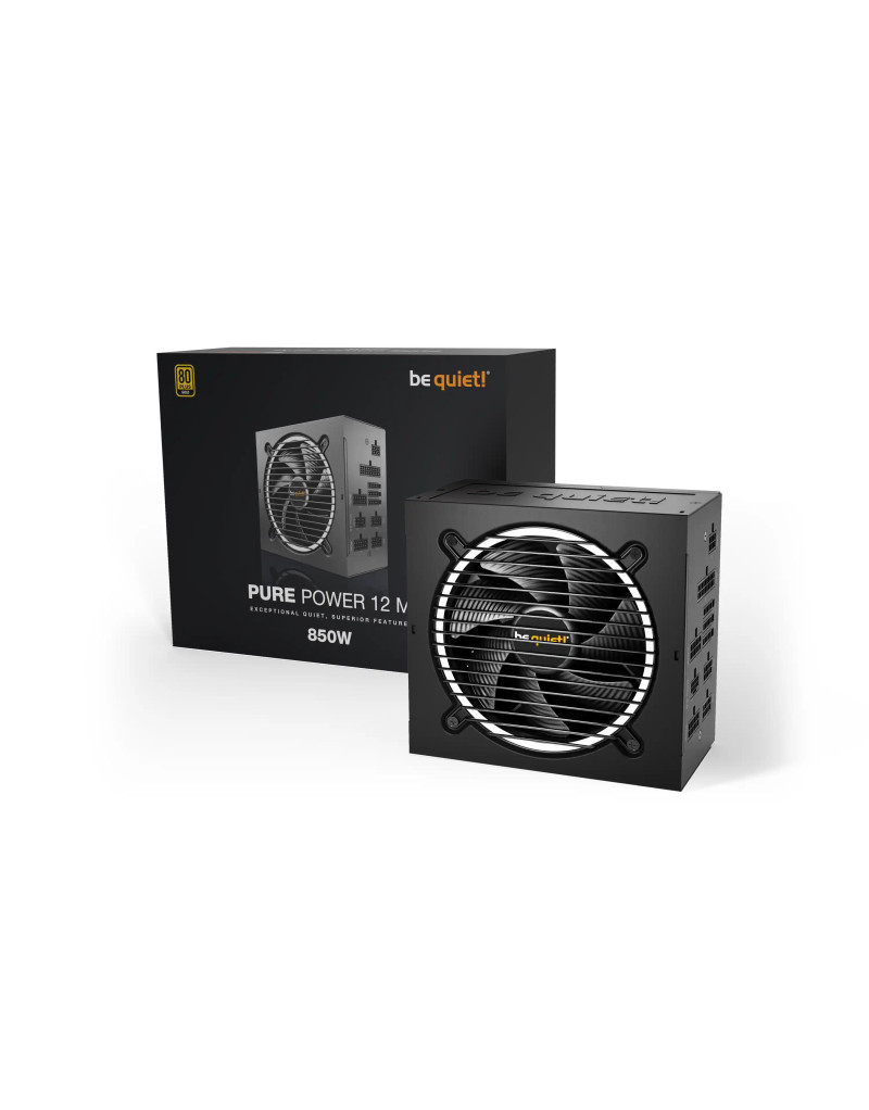 Napajanje Be Quiet Pure Power 12M 850W Gold BN344 ATX3-0 Modularno  - 1