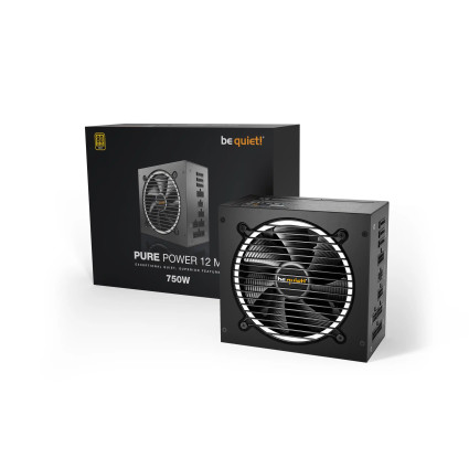 Napajanje Be Quiet Pure Power 12 M750W BN343 Gold  Modularno ATX3-0  - 1