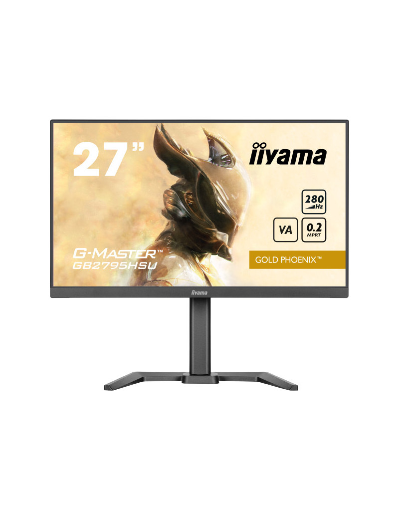 Monitor 27" Iiyama G-master GB2795HSU-B1 VA 1920x1080/280Hz/0.2ms/HDMI/DP/USB - 1 Monitor 27" Iiyama G-master GB2795HSU-B1 VA 1920x1080/280Hz/0.2ms/HDMI/DP/USB - 1