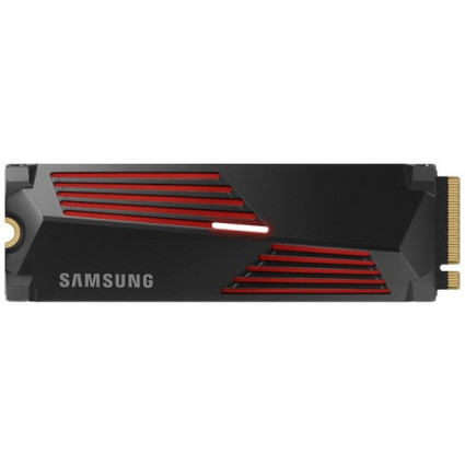 SSD M.2 NVMe 4TB Samsung 990 PRO, 7450/6900MBs MZ-V9P4T0CW w/Heatsink  - 1